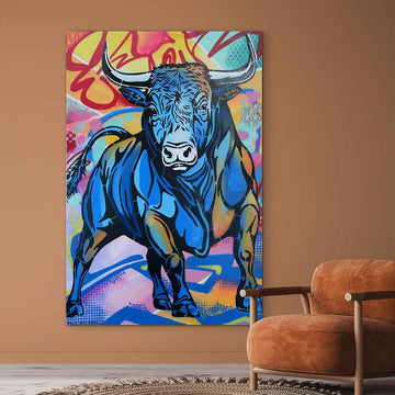 The King in Blue (Original Painting)