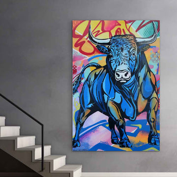 The King in Blue (Original Painting)