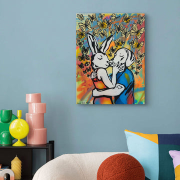 The Kiss Is Always Perfect (Original Painting)