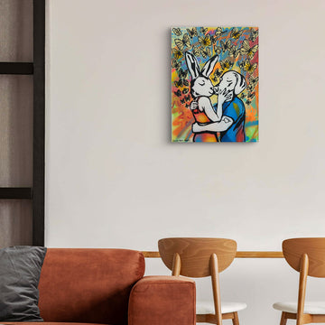 The Kiss Is Always Perfect (Original Painting)