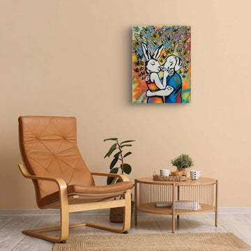 The Kiss Is Always Perfect (Original Painting)