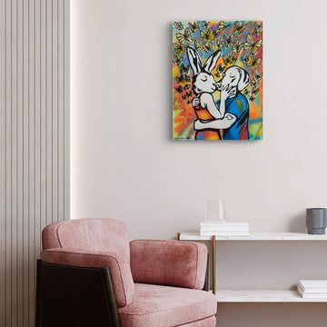 The Kiss Is Always Perfect (Original Painting)