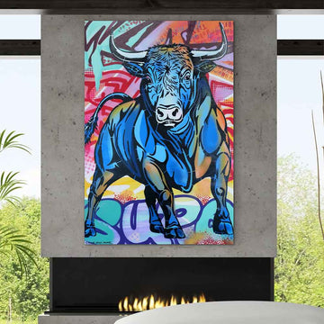 The Last Blue Giant (Original Painting)