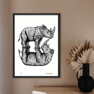 The Last Two (Giclee Canvas Print)