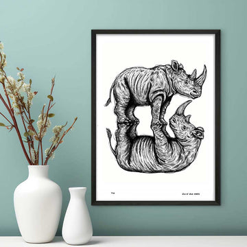 The Last Two (Giclee Canvas Print)