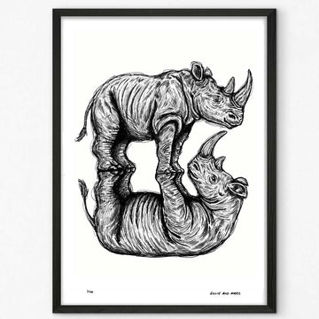 The Last Two (Giclee Canvas Print)