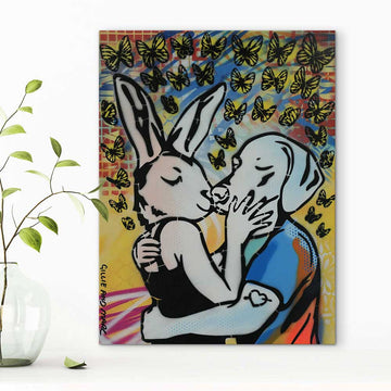 The Longest Kiss (Original Painting)