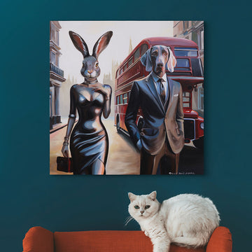 The Love Bus (Original Painting)