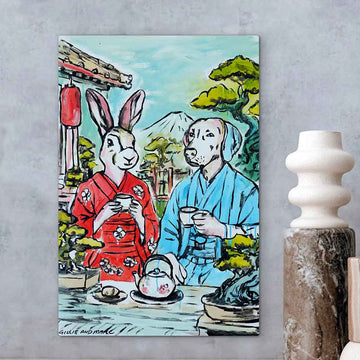 The Lovers of Japan (Original Painting)