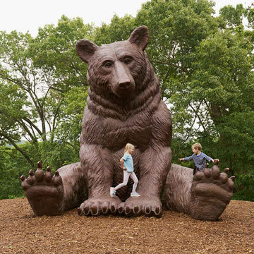 The Majestic Black Bear (Bronze Sculpture)