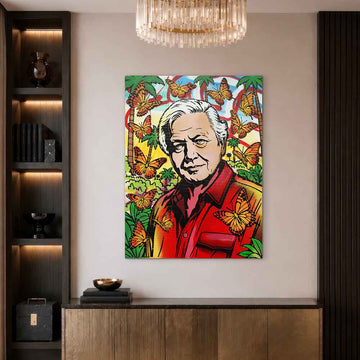 The Man Who Showed Us the World (Original Painting)