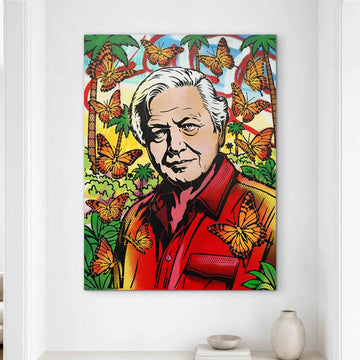 The Man Who Showed Us the World (Original Painting)