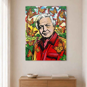 The Man Who Showed Us the World (Original Painting)