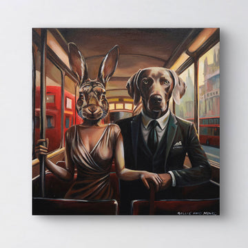 The Morning Rush (Original Painting)