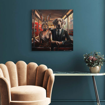 The Morning Rush (Original Painting)