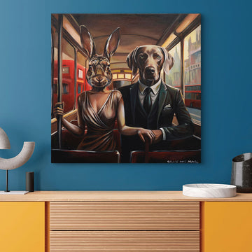 The Morning Rush (Original Painting)