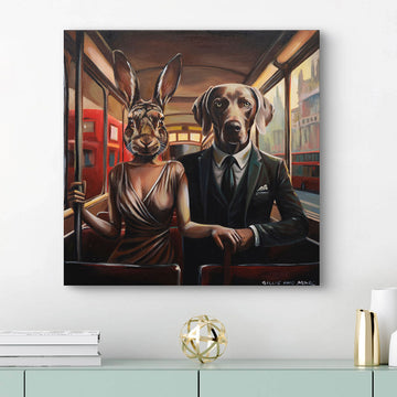 The Morning Rush (Original Painting)