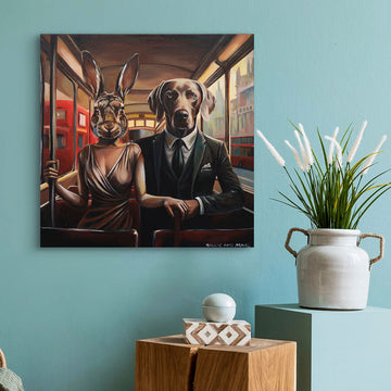 The Morning Rush (Original Painting)