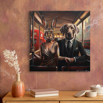 The Morning Rush (Original Painting)