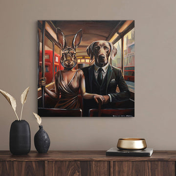 The Morning Rush (Original Painting)