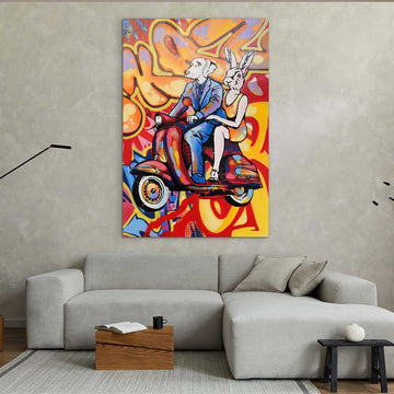 The Nomads of Love (Original Painting)