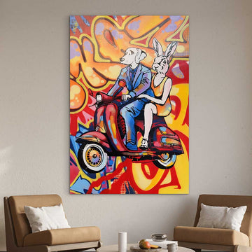 The Nomads of Love (Original Painting)