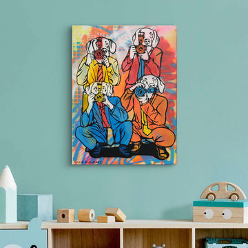 The Paparazzi Pack (Original Painting)