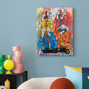 The Paparazzi Pack (Original Painting)