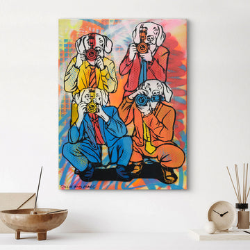 The Paparazzi Pack (Original Painting)