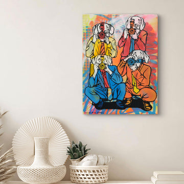 The Paparazzi Pack (Original Painting)