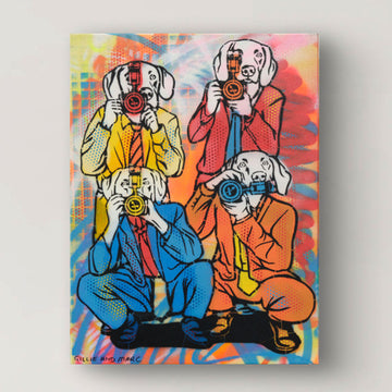 The Paparazzi Pack (Original Painting)