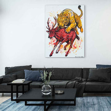 The Price of Survival (Original Painting)