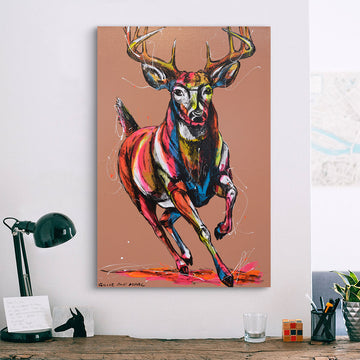 The Stag Ruled (Original Painting)