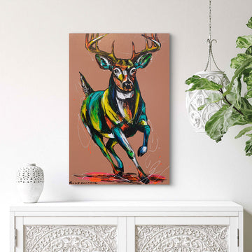 The Stag Was Almighty (Original Painting)