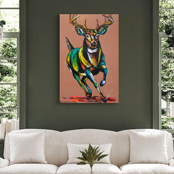 The Stag Was Almighty (Original Painting)
