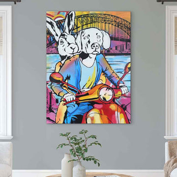 The Story of Us Never Ends (Original Painting)