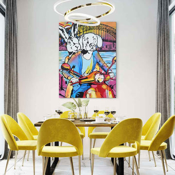 The Story of Us Never Ends (Original Painting)