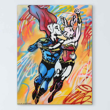 The Super Lovers (Original Painting)