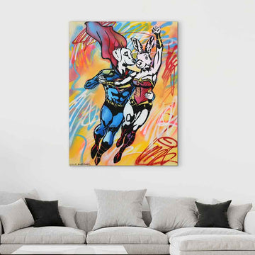 The Super Lovers (Original Painting)