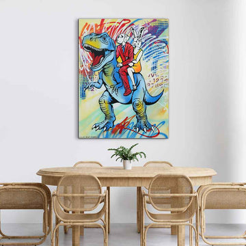 The T-Rex Had Big Plans (Original Painting)