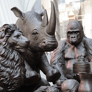 The Wild Table of Love (Bronze Sculpture)