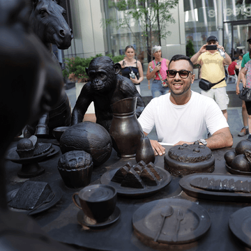 The Wild Table of Love (Bronze Sculpture)