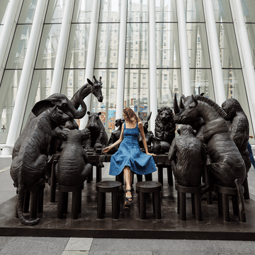The Wild Table of Love (Bronze Sculpture)