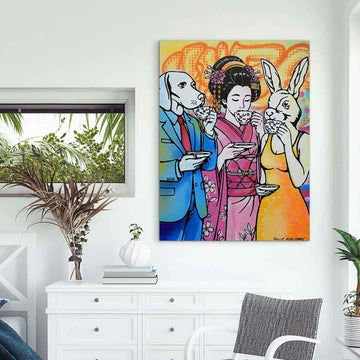 The Wisdom of Japan (Original Painting)