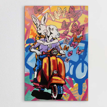 The Wonderful World Tour (Original Painting)
