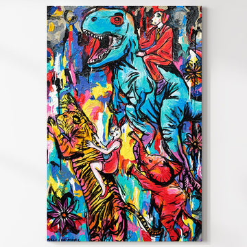 The Amazing Ride (Original Painting)