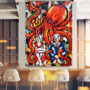 The Arms of Everlasting Love (Original Painting)