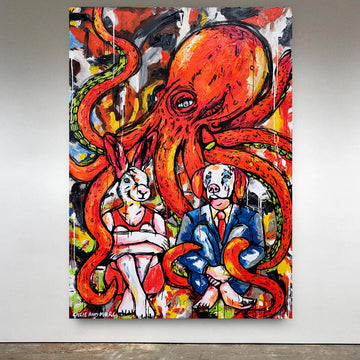 The Arms of Everlasting Love (Original Painting)