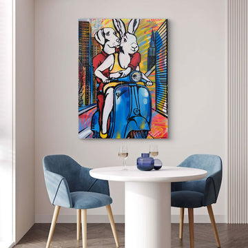 The City Lovers (Original Painting)