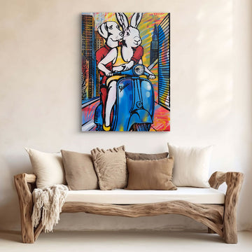 The City Lovers (Original Painting)